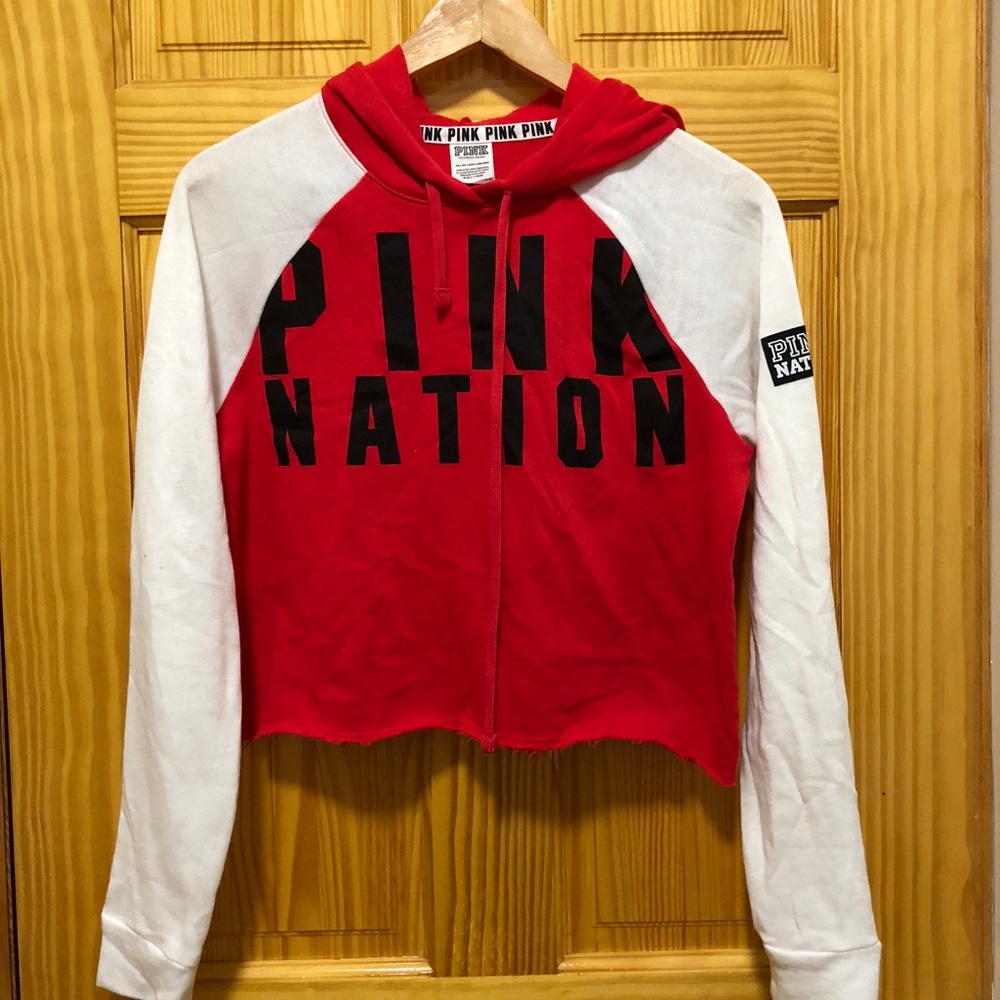 VS Pink Nation sweater hoodie